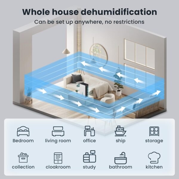 DDVIVAL Advanced Dehumidifier